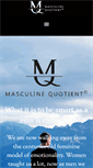 Mobile Screenshot of masculinequotient.com